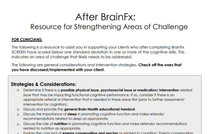 After BrainFx resource