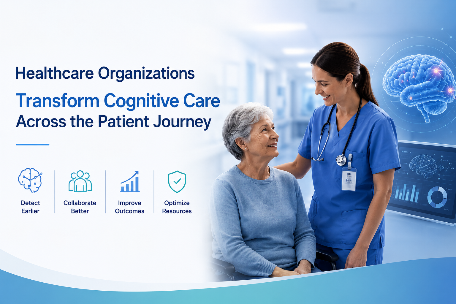 Professional healthcare team collaborating in a hospital